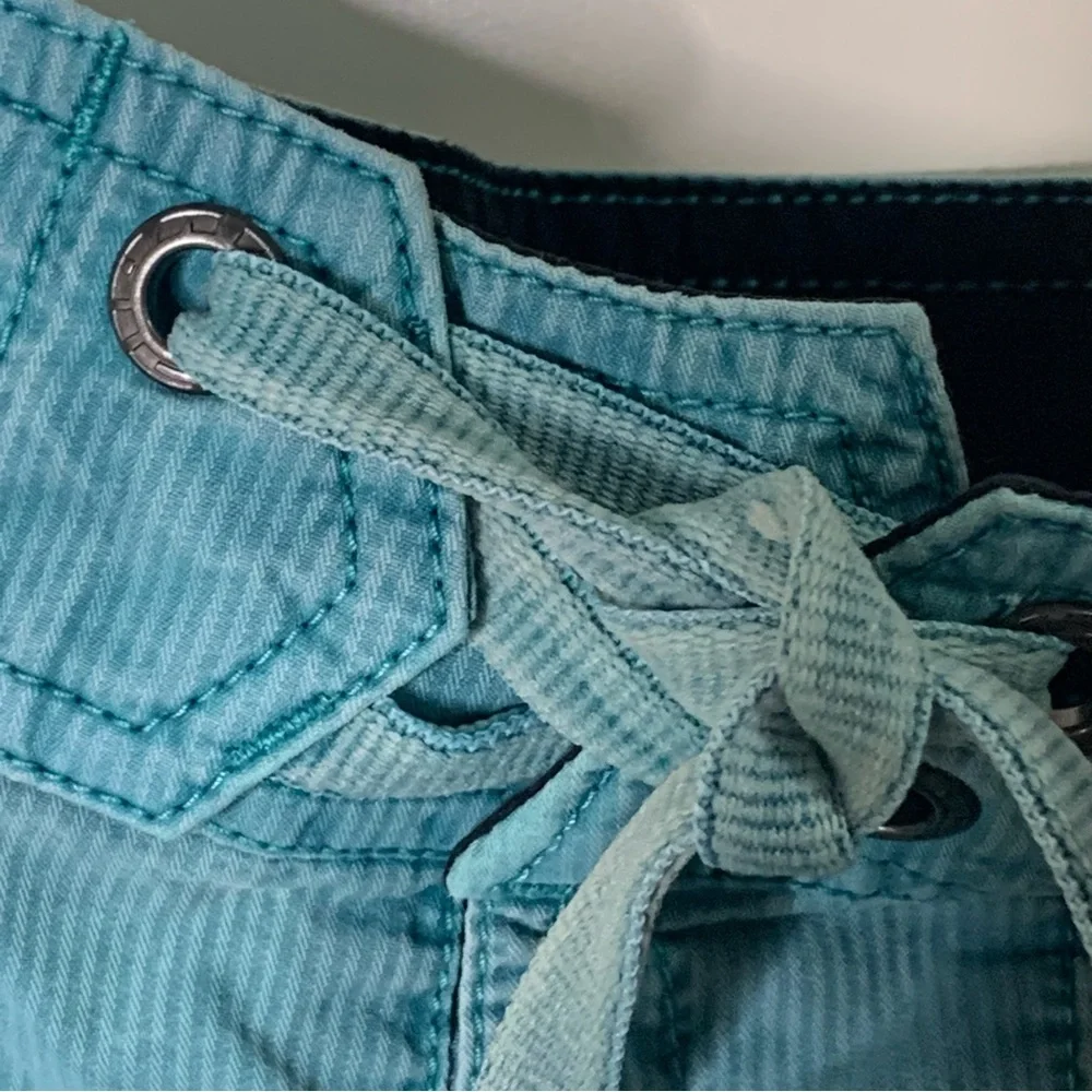 Volcom Striped Swim Board Shorts